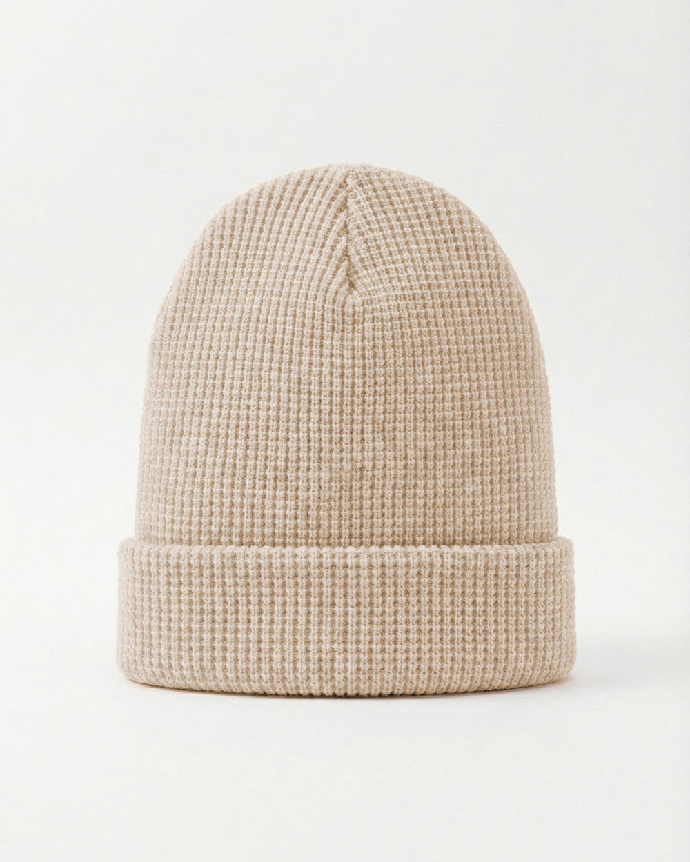 Solid Knit Beanie - Red | Beige - Remint Kids Fashion