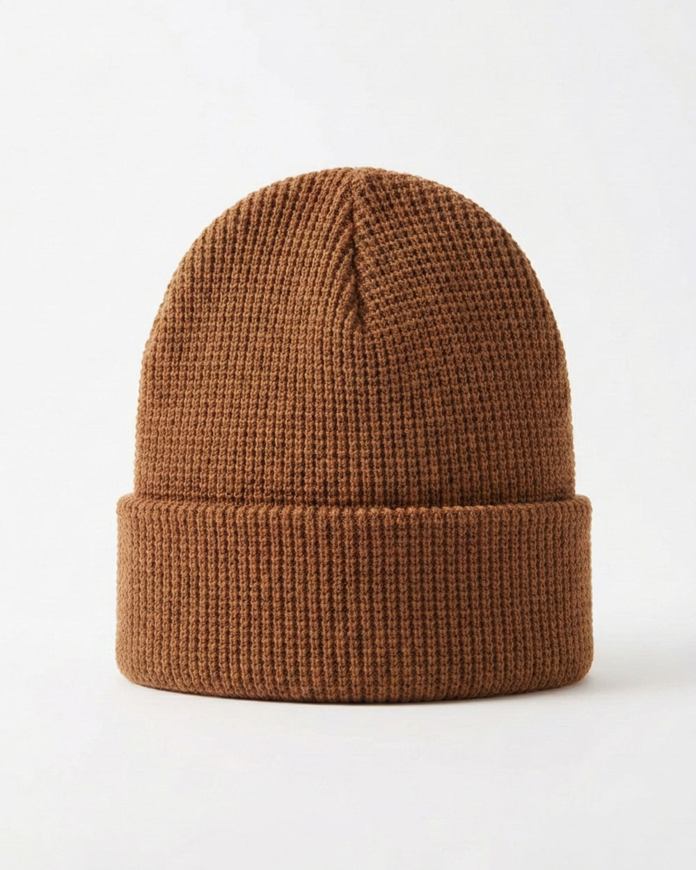 Solid Knit Beanie - Red | Brown - Remint Kids Fashion