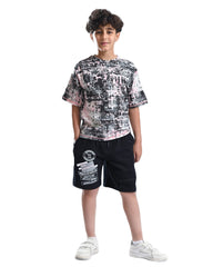 Boys Urban Super Set | Black - Remint Kids Fashion