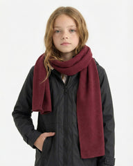 Soft Fleece Scarf | Burgundy - Remint Kids Fashion