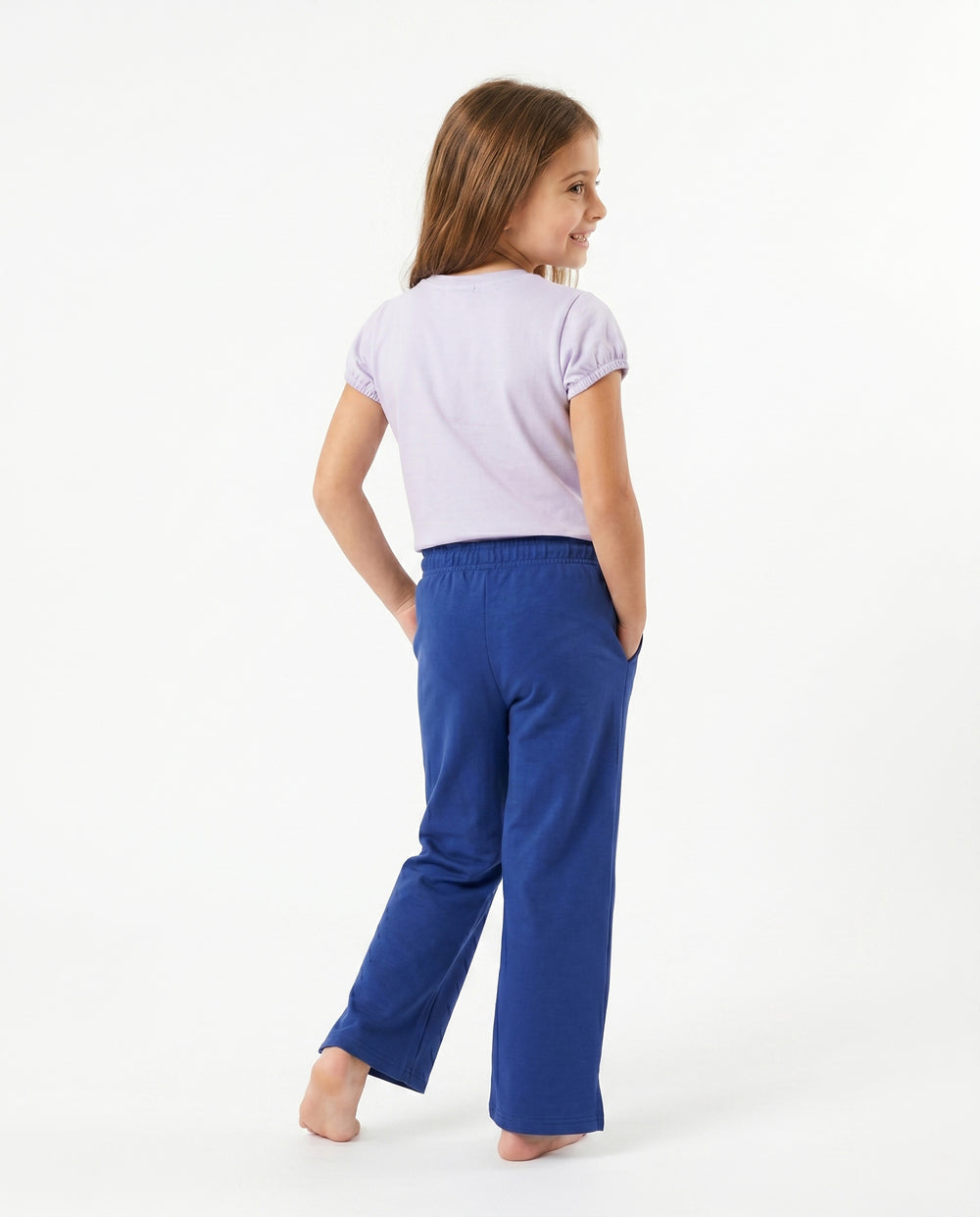 Girls Hello Kitty Puff Sleeve Set | Light Lilac - Remint Kids Fashion