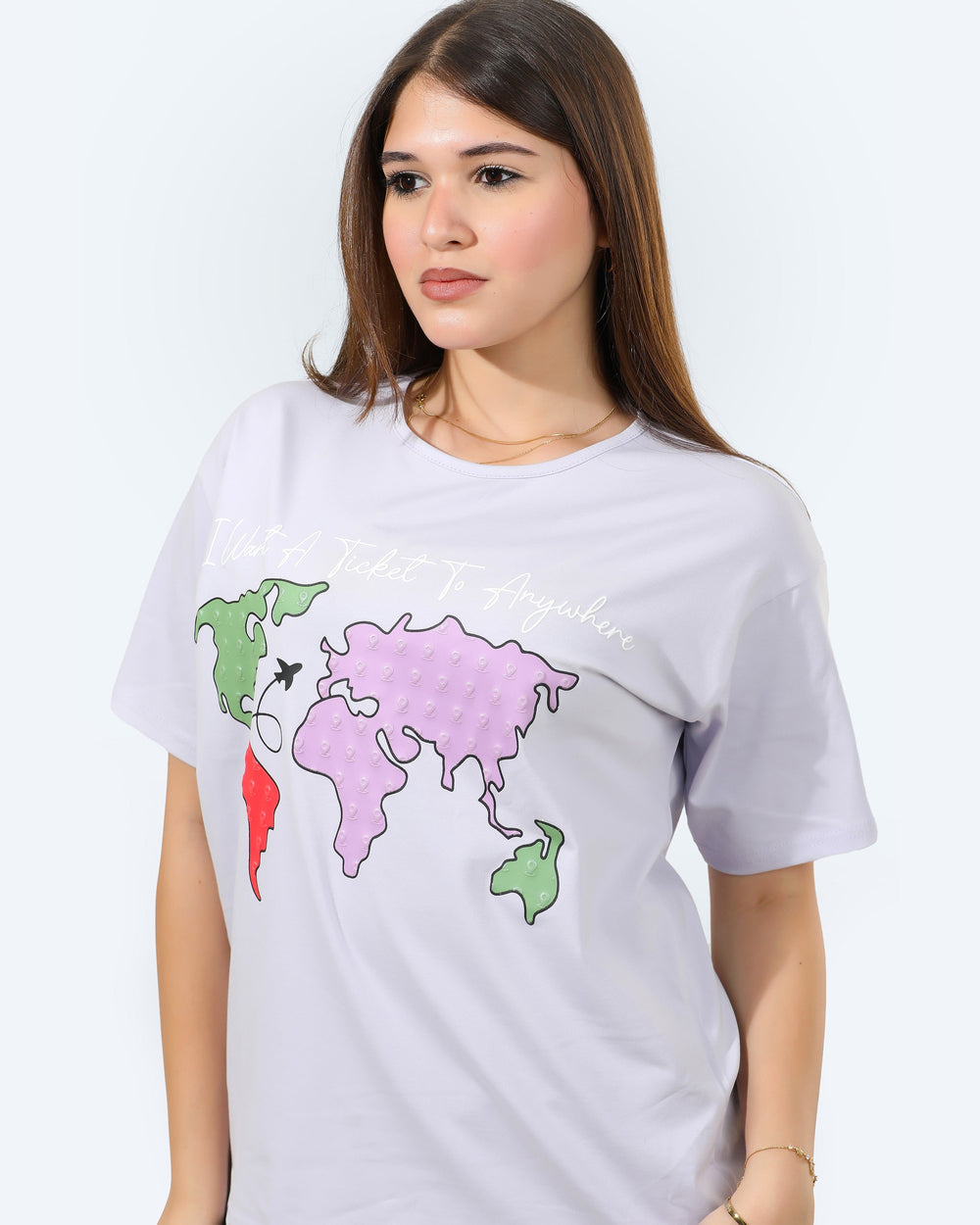 Girls Explore Map Travel Set | Light Lilac - Remint Kids Fashion