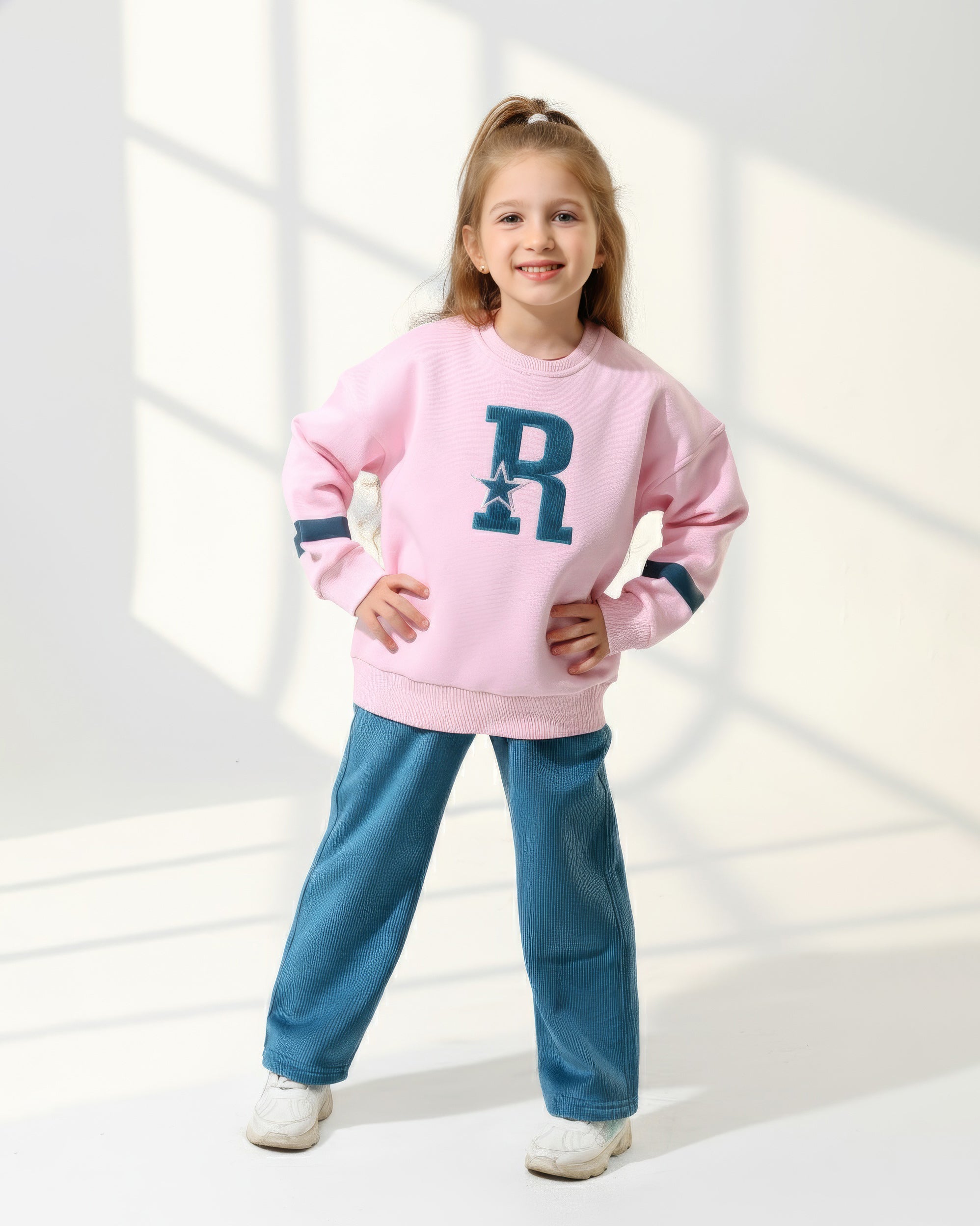 Girls Remint Letters Set | Rose Pink - Remint Kids Fashion
