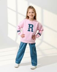 Girls Remint Letters Set | Rose Pink - Remint Kids Fashion