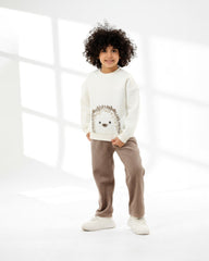 Boys Hedgehog Set | Off-White - Remint Kids Fashion