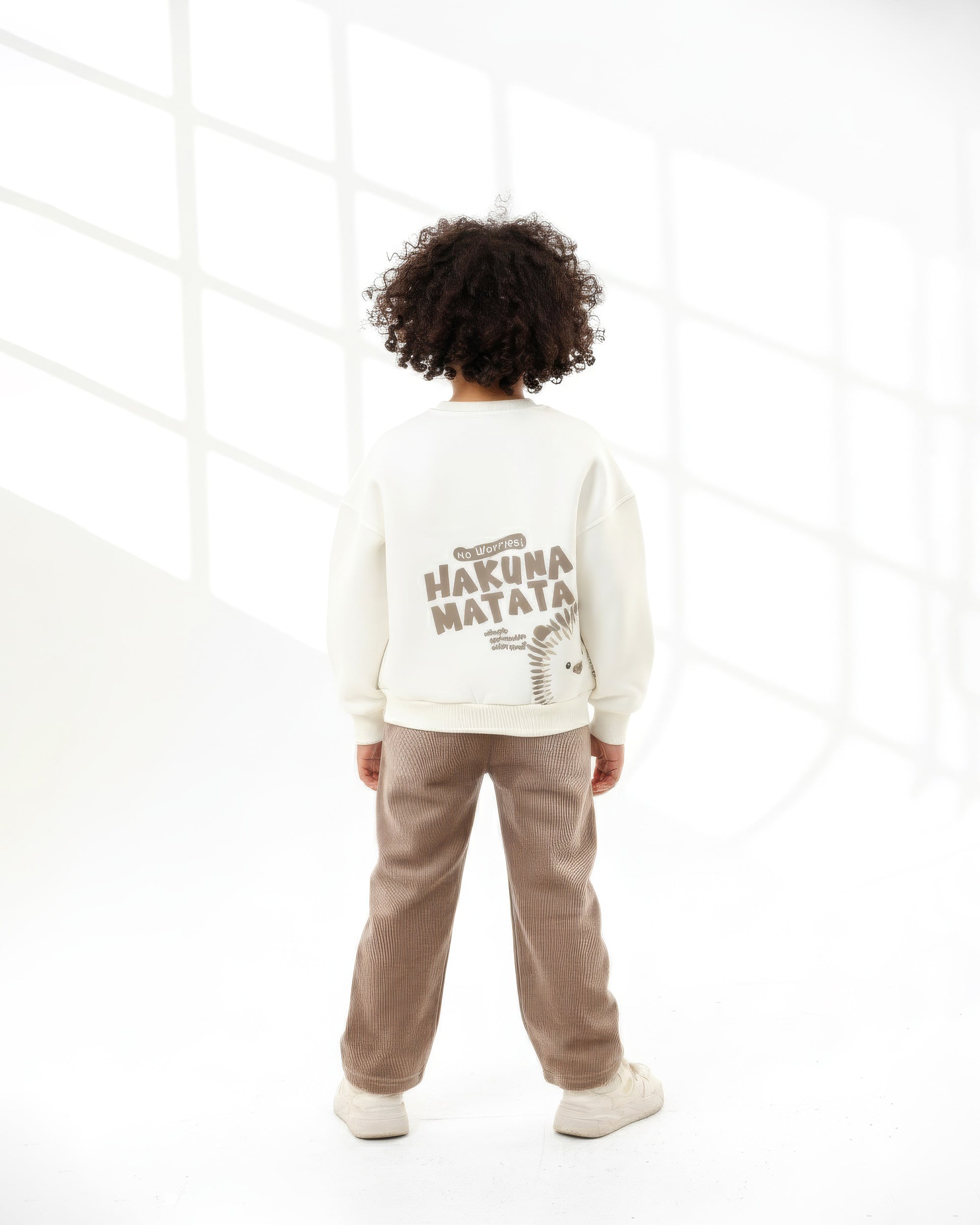 Boys Hedgehog Set | Off-White - Remint Kids Fashion