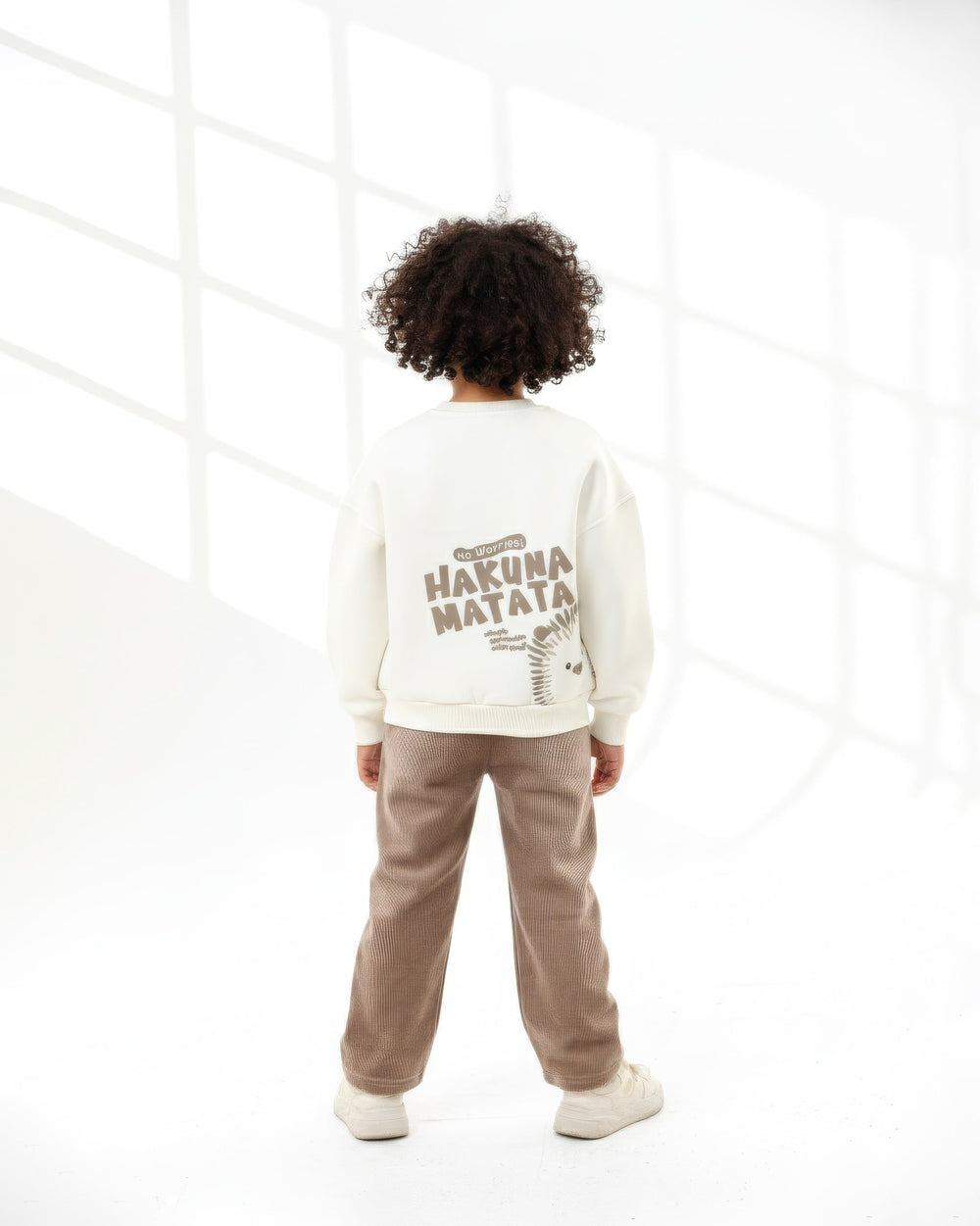 Boys Hedgehog Set | Off-White - Remint Kids Fashion