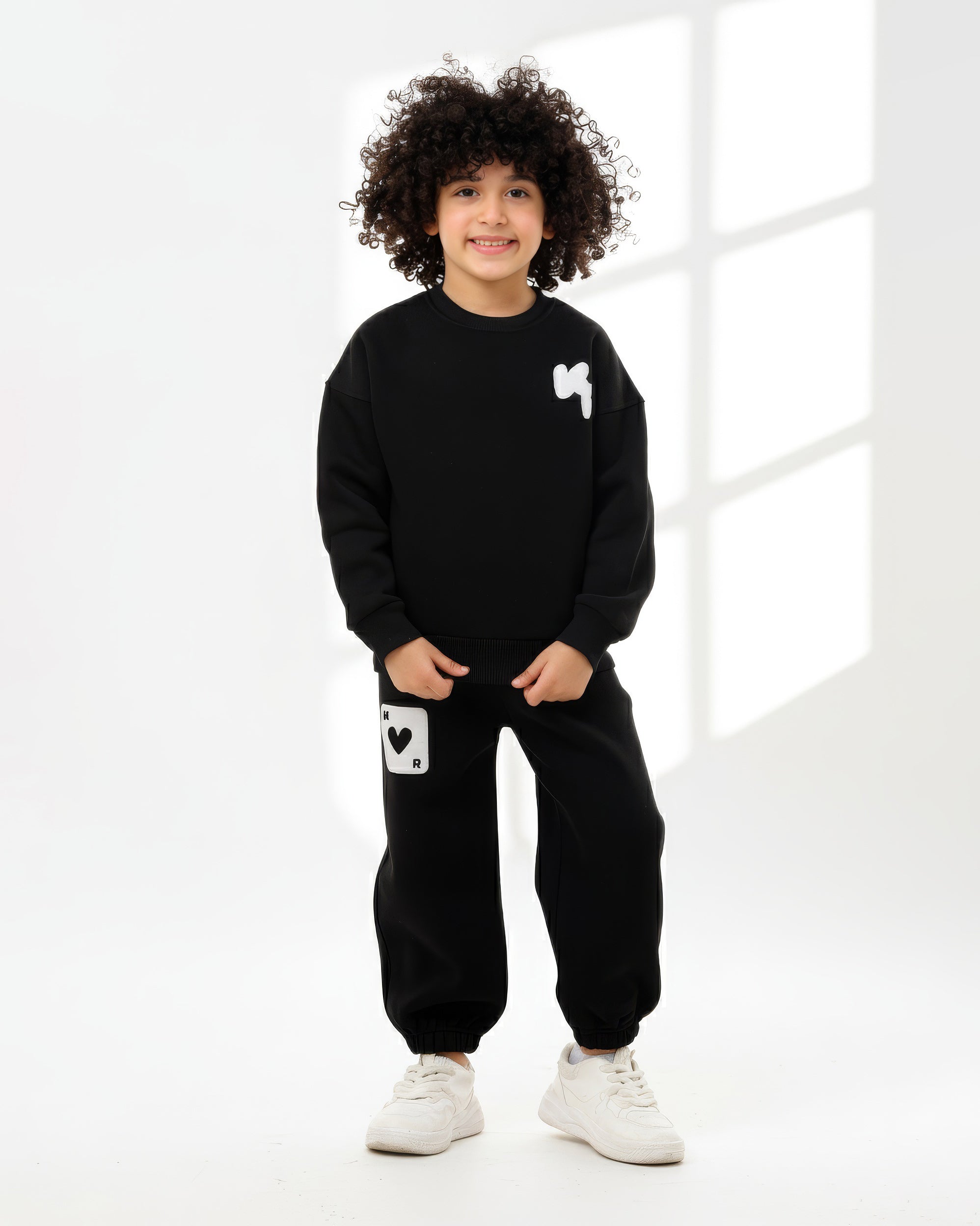 Boys Playing Card Set | Black - Remint Kids Fashion