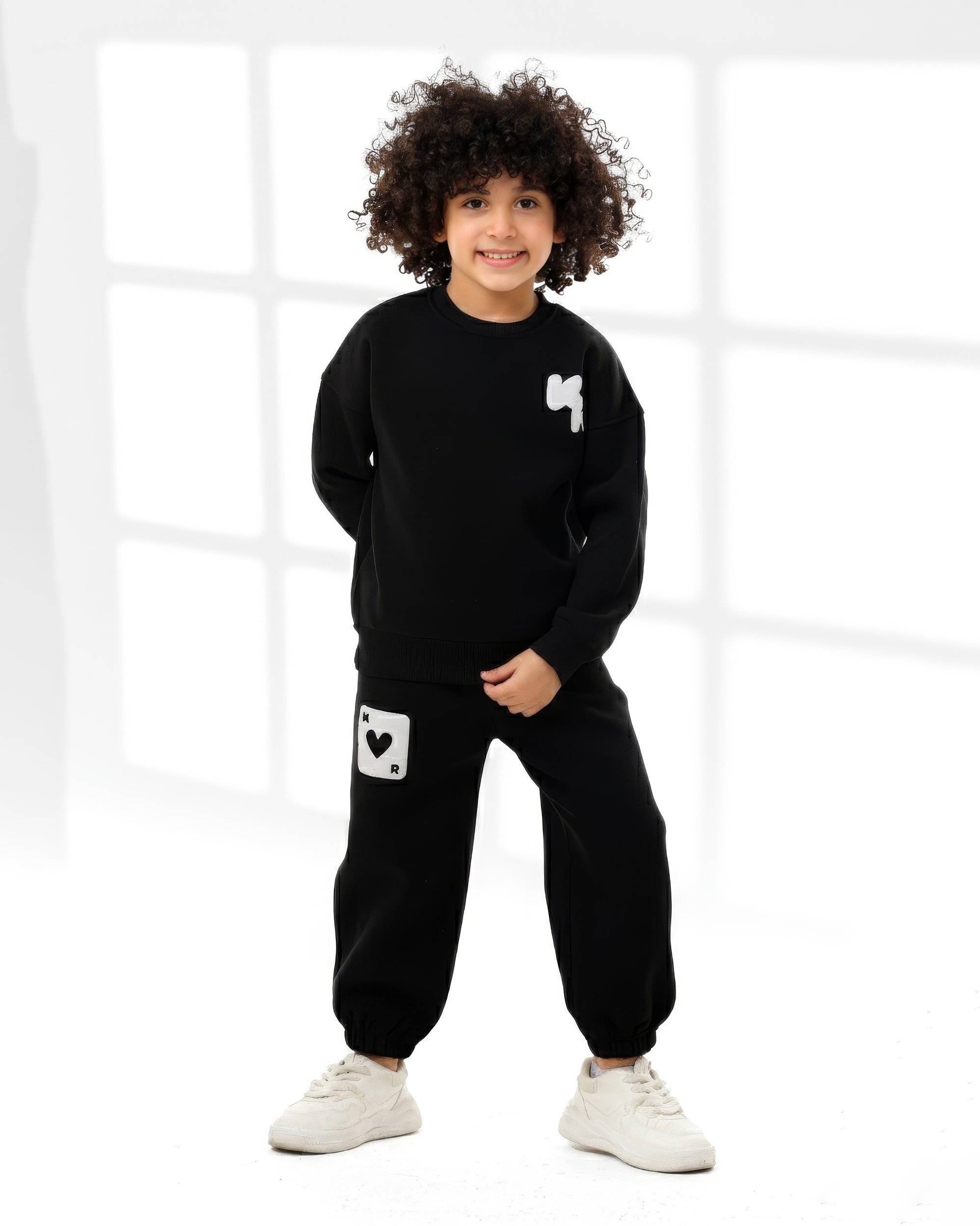 Boys Playing Card Set | Black - Remint Kids Fashion