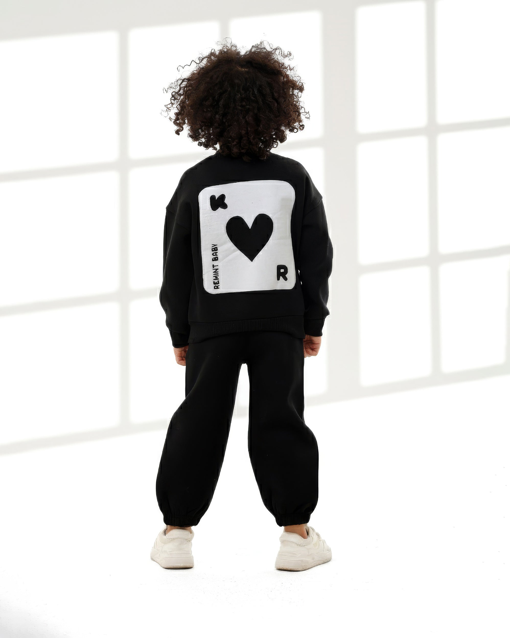 Boys Playing Card Set | Black - Remint Kids Fashion