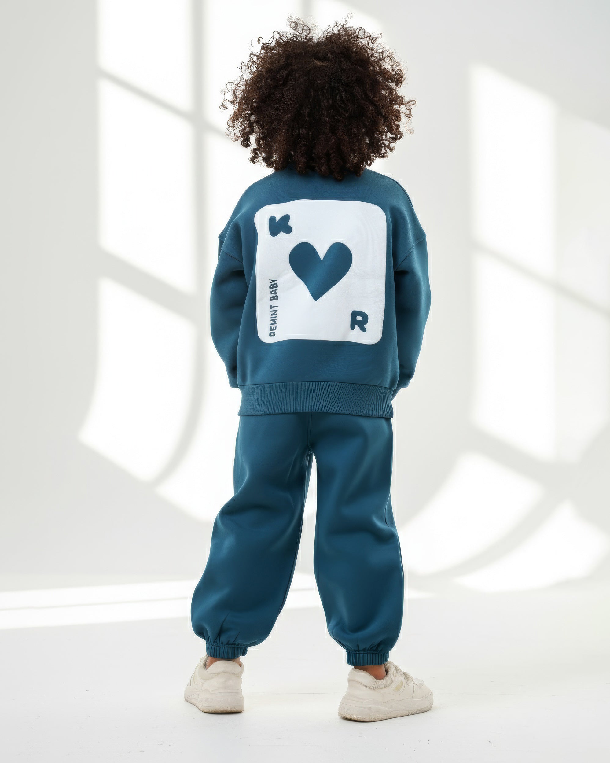 Boys Playing Card Set | Dark Teal - Remint Kids Fashion