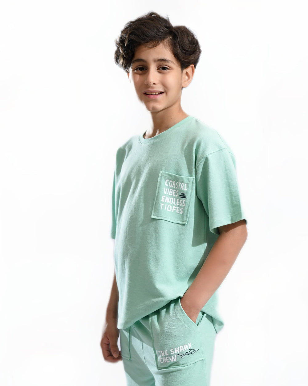 Boys Coastal Vibes Summer Set | Mint - Remint Kids Fashion