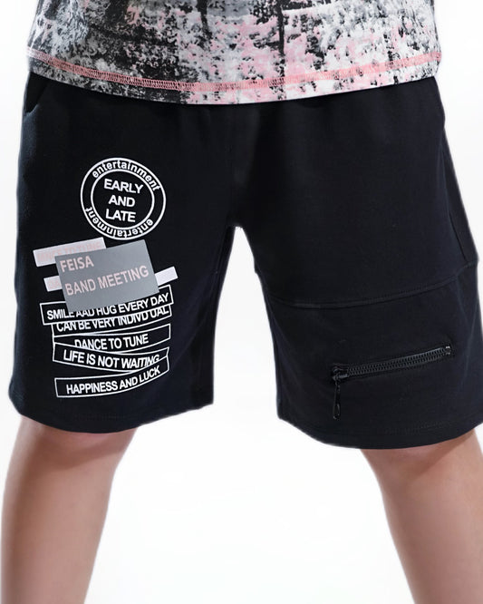 Boys Urban Super Set | Black - Remint Kids Fashion