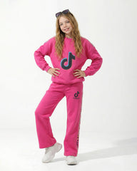 Girls Trend Logo Set | Pink - Remint Kids Fashion