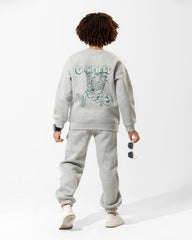 Boys Garfield Graphic Set | Grey - Remint Kids Fashion