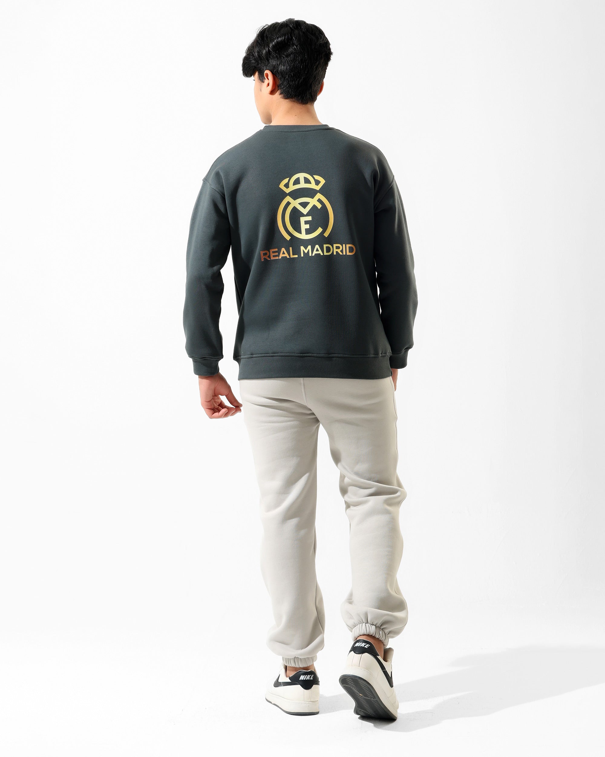 Boys Real Madrid Set | Dark Grey - Remint Kids Fashion