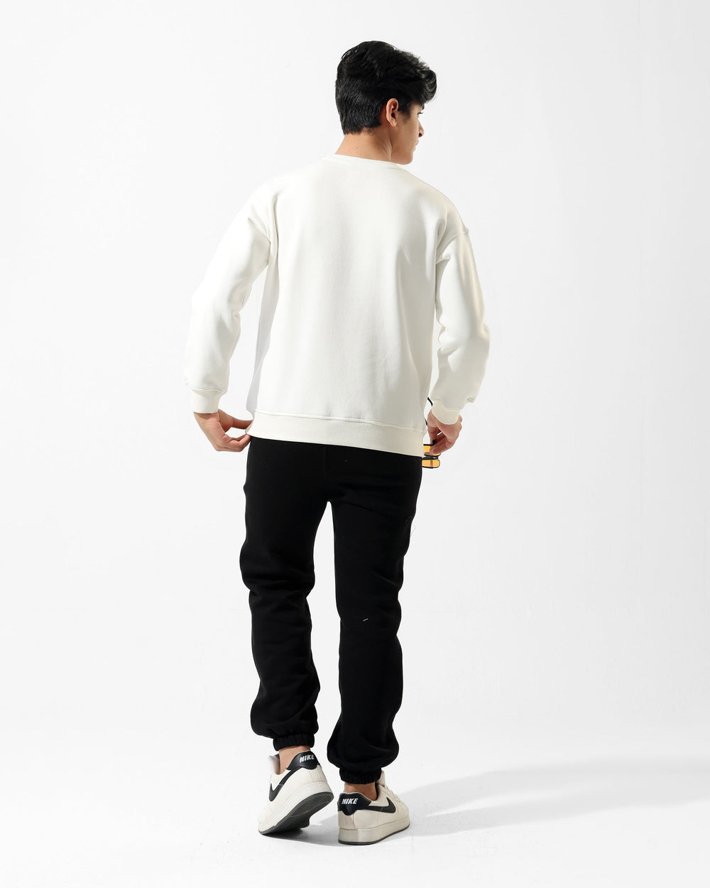 Boys "It’s OK" Printed Set | Off-White - Remint Kids Fashion