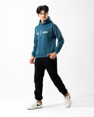 Boys Dad & Mom Print Set | Dark Teal - Remint Kids Fashion