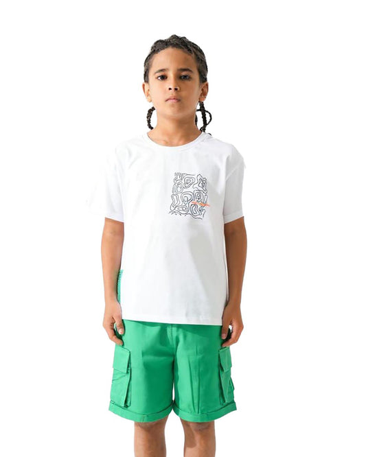Boys Urban Style Set | Off-White - Remint Kids Fashion