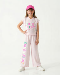 Girls Shine Bright Set | Pink - Remint Kids Fashion